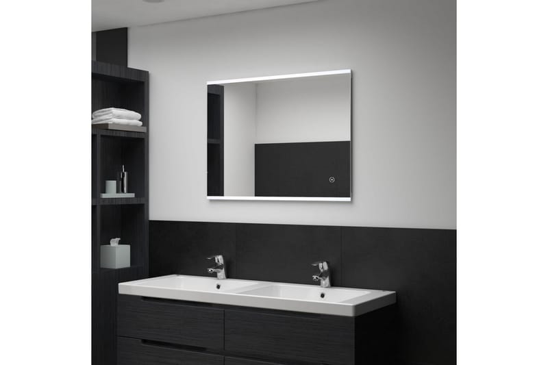 LED-veggspeil til bad med berøringssensor 80x60 cm - Hus & oppussing - Kjøkken & bad - Baderom - Baderomsmøbler & baderomsinnredning - Baderomsspeil