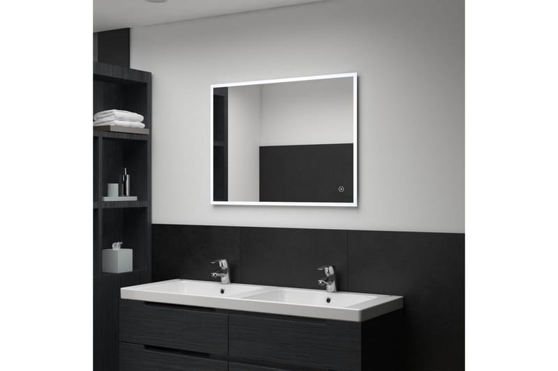 LED-veggspeil til bad med berøringssensor 80x60 cm - Hus & oppussing - Kjøkken & bad - Baderom - Baderomsmøbler & baderomsinnredning - Baderomsspeil