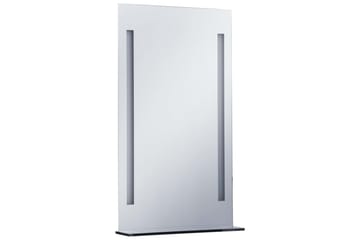 LED-veggspeil til bad med hylle 60x100 cm - Hus & oppussing - Kjøkken & bad - Baderom - Baderomsmøbler & baderomsinnredning - Baderomsspeil