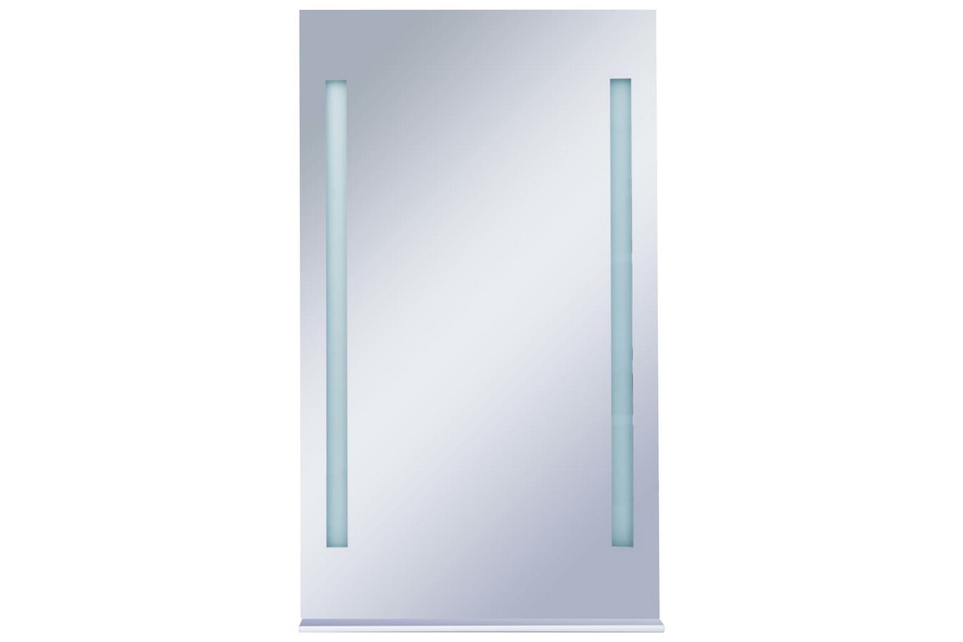 LED-veggspeil til bad med hylle 60x100 cm - Hus & oppussing - Kjøkken & bad - Baderom - Baderomsmøbler & baderomsinnredning - Baderomsspeil