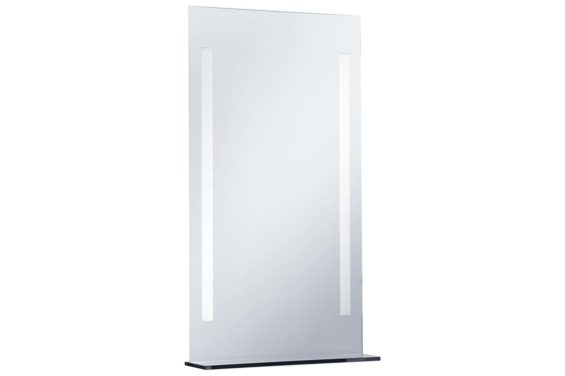 LED-veggspeil til bad med hylle 60x100 cm - Hus & oppussing - Kjøkken & bad - Baderom - Baderomsmøbler & baderomsinnredning - Baderomsspeil
