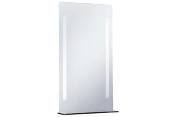 LED-veggspeil til bad med hylle 60x100 cm - Hus & oppussing - Kjøkken & bad - Baderom - Baderomsmøbler & baderomsinnredning - Baderomsspeil