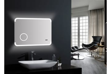 Liratorp Speil 80x60 cm - Sølv - Hus & oppussing - Kjøkken & bad - Baderom - Baderomsmøbler & baderomsinnredning - Baderomsspeil