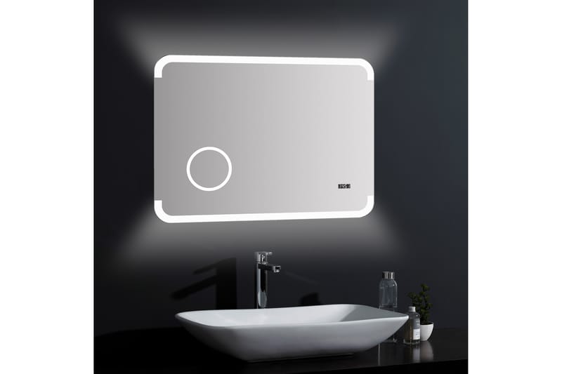 Liratorp Speil 80x60 cm - Sølv - Hus & oppussing - Kjøkken & bad - Baderom - Baderomsmøbler & baderomsinnredning - Baderomsspeil