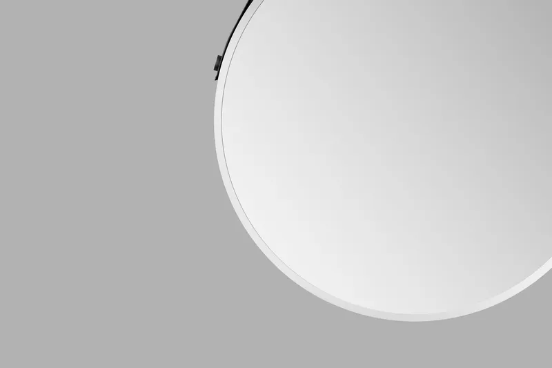 Nävesta Speil 50 cm Rundt - Hvit - Hus & oppussing - Kjøkken & bad - Baderom - Baderomsmøbler & baderomsinnredning - Baderomsspeil