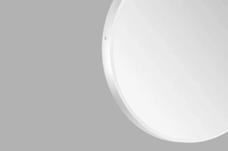 Nävesta Speil 50 cm Rundt - Hvit - Hus & oppussing - Kjøkken & bad - Baderom - Baderomsmøbler & baderomsinnredning - Baderomsspeil