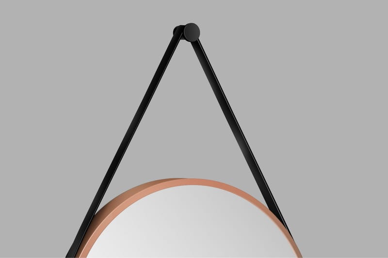 Nävesta Speil 50 cm Rundt - Kobber - Hus & oppussing - Kjøkken & bad - Baderom - Baderomsmøbler & baderomsinnredning - Baderomsspeil