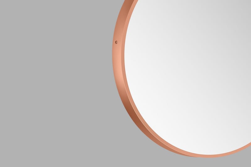 Nävesta Speil 50 cm Rundt - Kobber - Hus & oppussing - Kjøkken & bad - Baderom - Baderomsmøbler & baderomsinnredning - Baderomsspeil