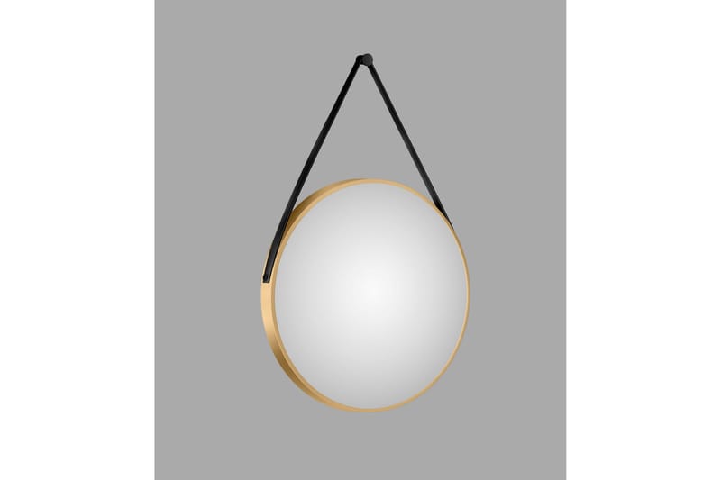 Nävesta Speil 80 cm Rundt - Gull - Hus & oppussing - Kjøkken & bad - Baderom - Baderomsmøbler & baderomsinnredning - Baderomsspeil