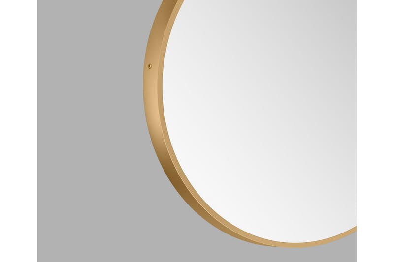 Nävesta Speil 80 cm Rundt - Gull - Hus & oppussing - Kjøkken & bad - Baderom - Baderomsmøbler & baderomsinnredning - Baderomsspeil