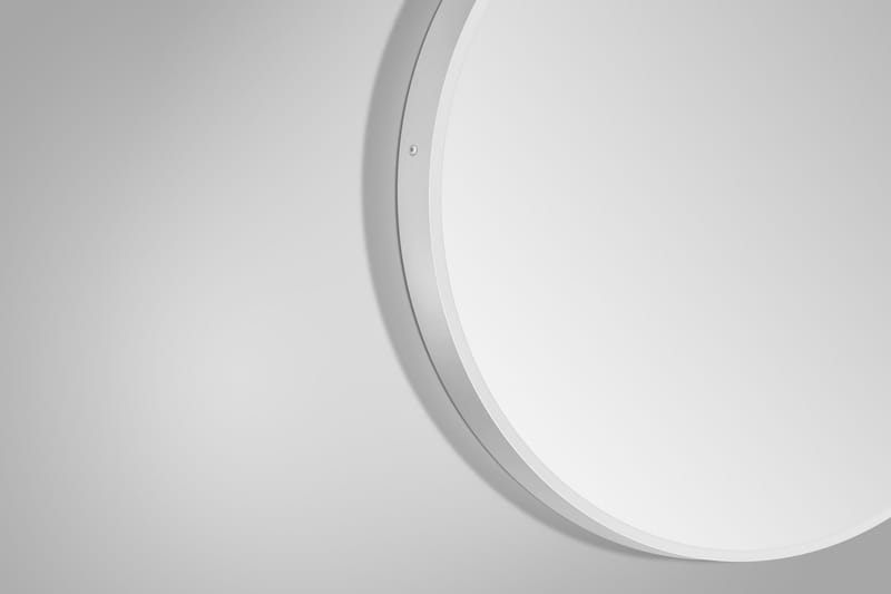 Nävesta Speil 80 cm Rundt - Hvit - Hus & oppussing - Kjøkken & bad - Baderom - Baderomsmøbler & baderomsinnredning - Baderomsspeil