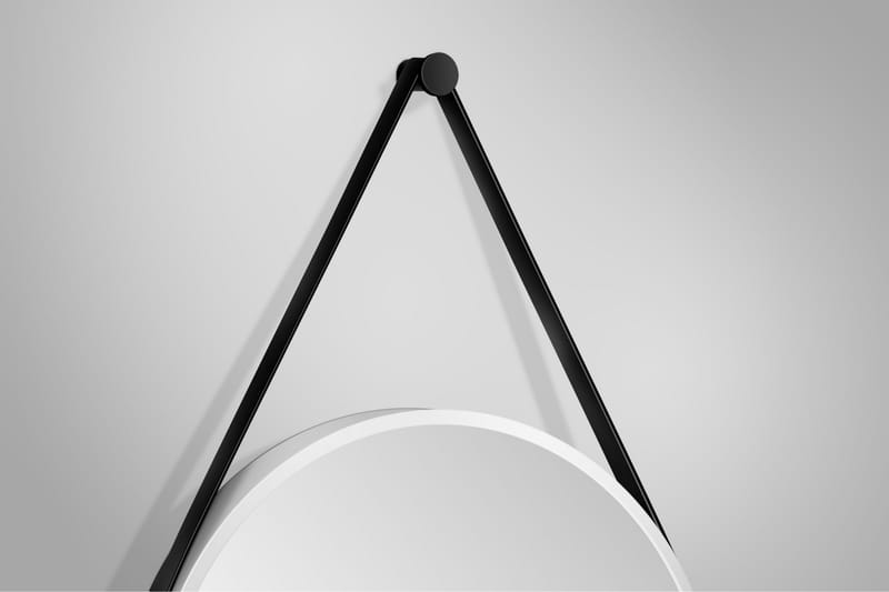 Nävesta Speil 80 cm Rundt - Hvit - Hus & oppussing - Kjøkken & bad - Baderom - Baderomsmøbler & baderomsinnredning - Baderomsspeil