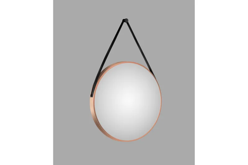 Nävesta Speil 80 cm Rundt - Kobber - Hus & oppussing - Kjøkken & bad - Baderom - Baderomsmøbler & baderomsinnredning - Baderomsspeil