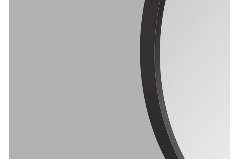 Nävesta Speil 80 cm Rundt - Svart - Hus & oppussing - Kjøkken & bad - Baderom - Baderomsmøbler & baderomsinnredning - Baderomsspeil