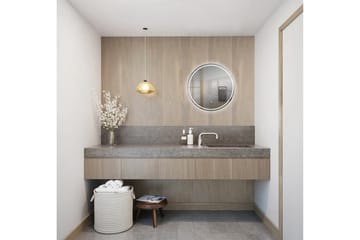Norrbyn Veggspeil 60 cm - Hus & oppussing - Kjøkken & bad - Baderom - Baderomsmøbler & baderomsinnredning - Baderomsspeil