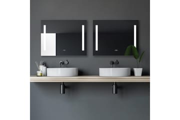 Purnuvara Baderomsspeil 60 cm LED-Lys - Hus & oppussing - Kjøkken & bad - Baderom - Baderomsmøbler & baderomsinnredning - Baderomsspeil