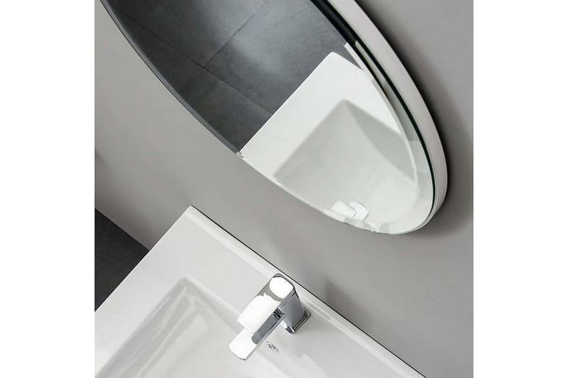 Roa Speil 110 cm - Hvit - Baderomsspeil