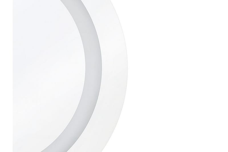 Rystal Speil LED Rund 58x58 cm - Sølv - Hus & oppussing - Kjøkken & bad - Baderom - Baderomsmøbler & baderomsinnredning - Baderomsspeil