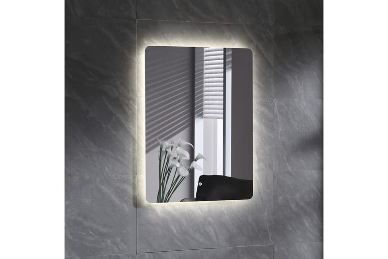 Speil Bathlife Tindra 500 - Hvit - Baderomsspeil - Baderomsspeil med belysning