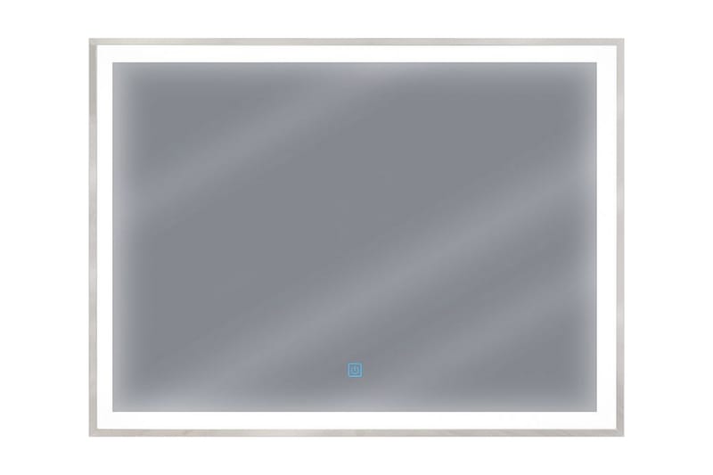 Tooms Speil LED 60x80 cm - Sølv - Hus & oppussing - Kjøkken & bad - Baderom - Baderomsmøbler & baderomsinnredning - Baderomsspeil
