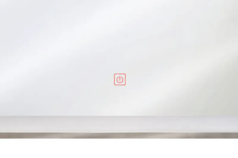 Tooms Speil LED 60x80 cm - Sølv - Hus & oppussing - Kjøkken & bad - Baderom - Baderomsmøbler & baderomsinnredning - Baderomsspeil