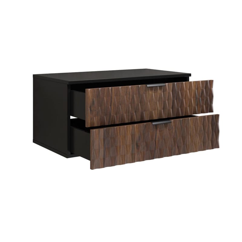 Baderomsvask Enzo med 2 skuffer veggmontert - 81 cm - Hus & oppussing - Kjøkken & bad - Baderom - Baderomsmøbler & baderomsinnredning - Baderomsskap