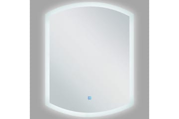 Badrumsspegel med LED Beliani Beziers Silver - Hus & oppussing - Kjøkken & bad - Baderom - Baderomsmøbler & baderomsinnredning - Baderomsspeil