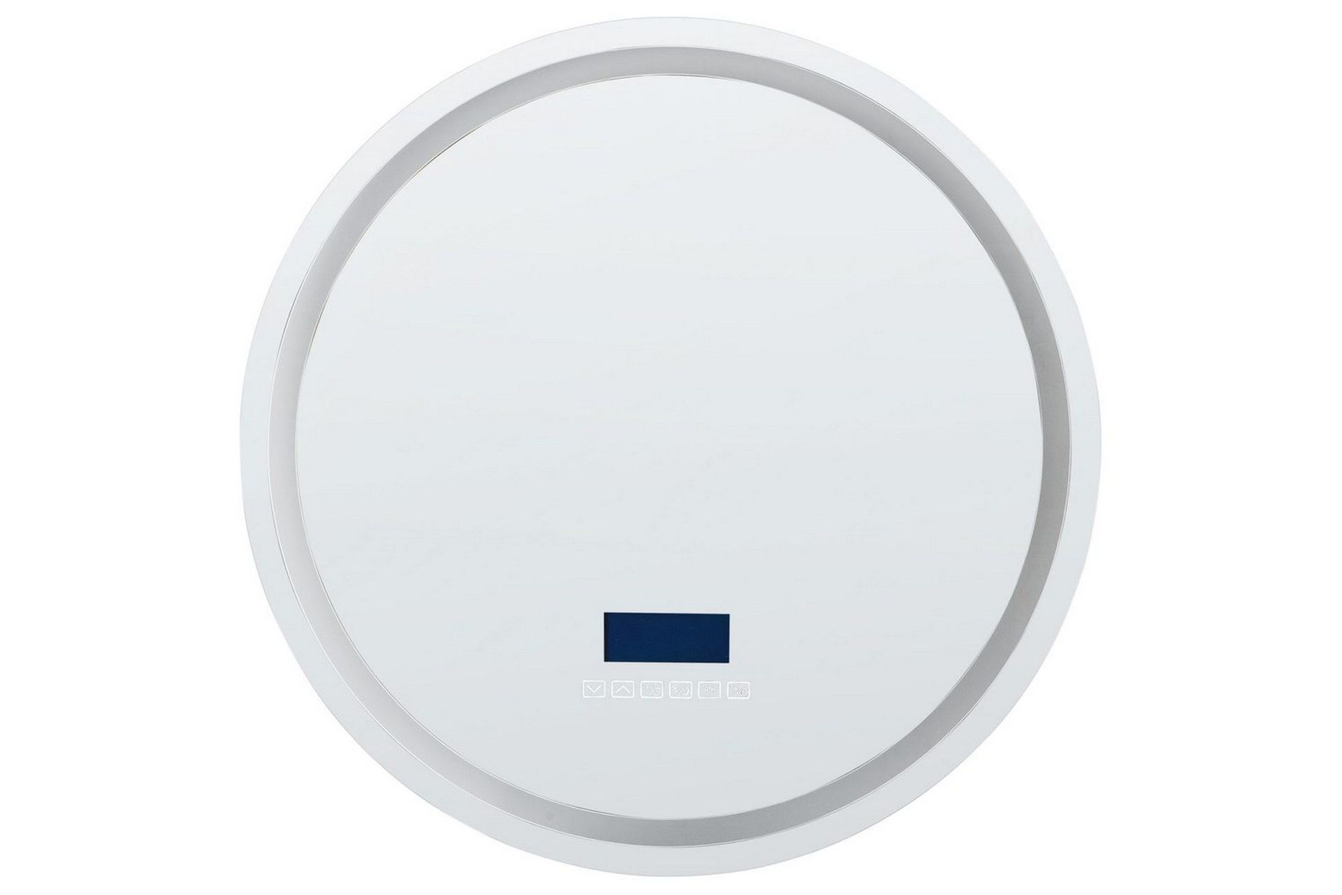 Badrumsspegel med LED Beliani Brognon Silver -