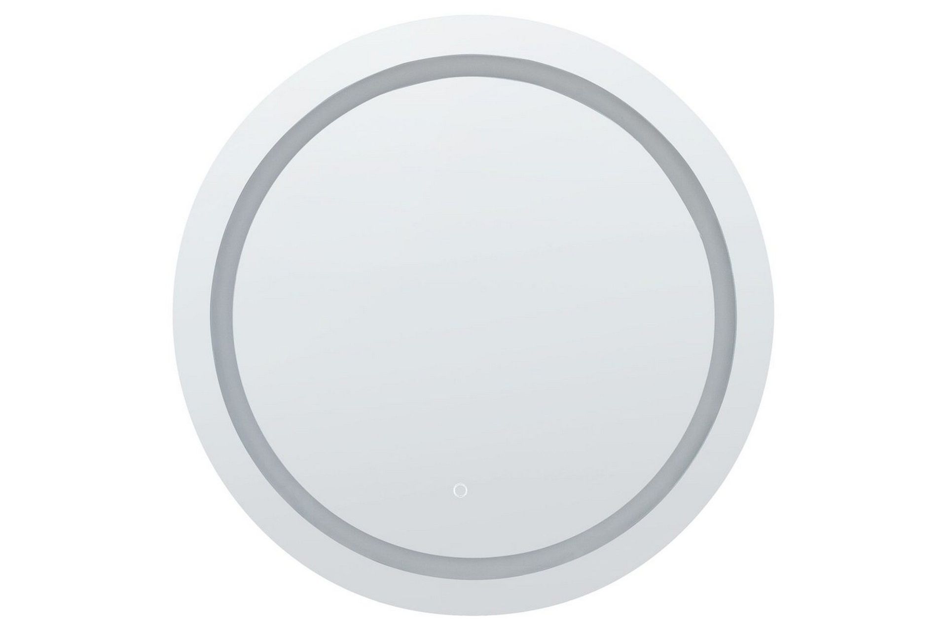 Badrumsspegel med LED Beliani Courseulles Silver -