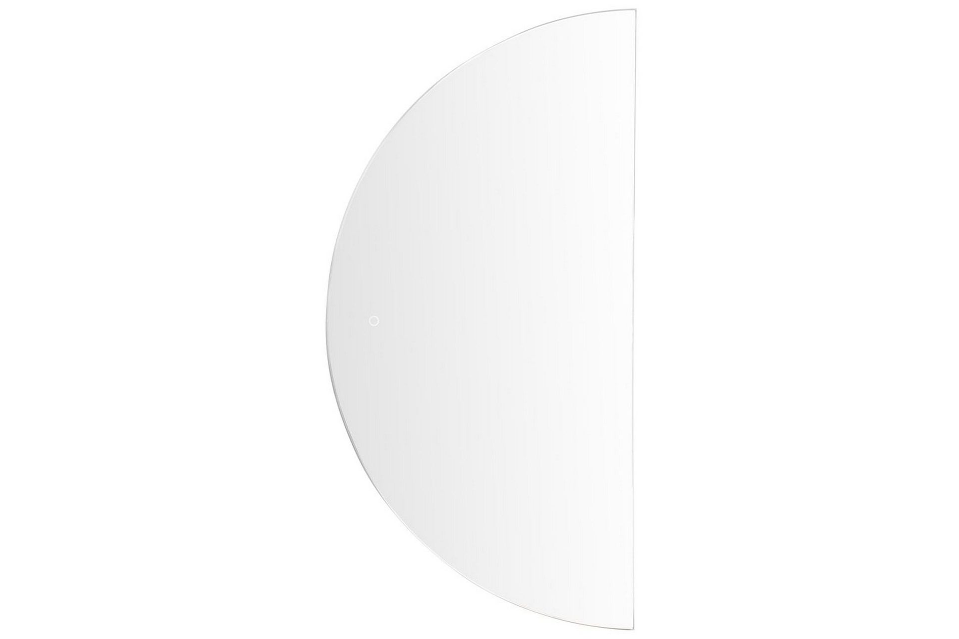 Badrumsspegel med LED Beliani Loue 60x4x120 cm Silver -