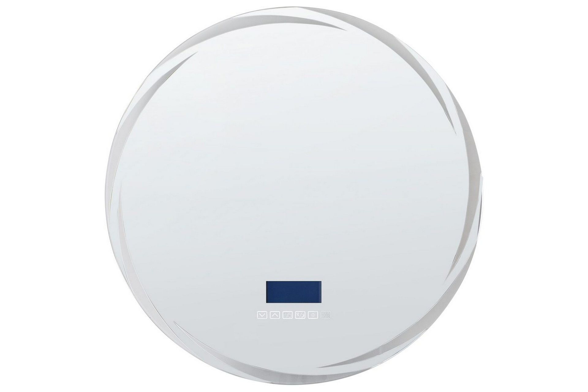 Badrumsspegel med LED Beliani Tanay Silver -