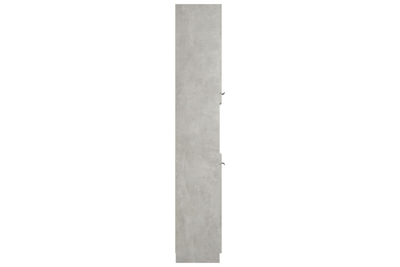beBasic Baderomsskap betonggrå 32x34x188,5 cm konstruert tre - GrÃ¥ - Hus & oppussing - Kjøkken & bad - Baderom - Baderomsmøbler & baderomsinnredning - Veggskap & høyskap