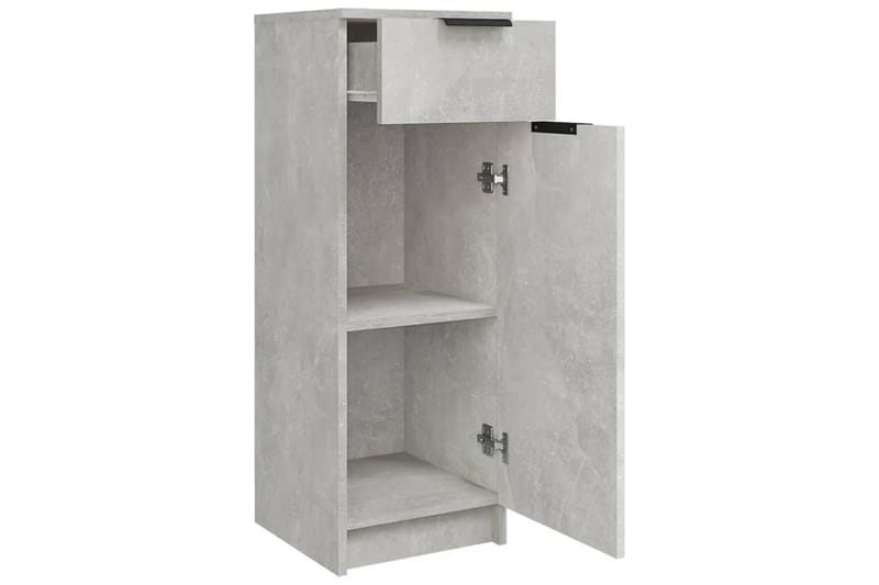 beBasic Baderomsskap betonggrå 32x34x90 cm konstruert tre - GrÃ¥ - Hus & oppussing - Kjøkken & bad - Baderom - Baderomsmøbler & baderomsinnredning - Baderomsskap