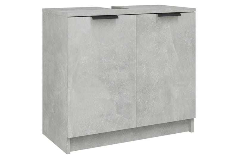 beBasic Baderomsskap betonggrå 64,5x33,5x59 cm konstruert tre - GrÃ¥ - Hus & oppussing - Kjøkken & bad - Baderom - Baderomsmøbler & baderomsinnredning - Baderomsskap