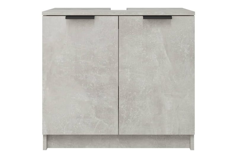 beBasic Baderomsskap betonggrå 64,5x33,5x59 cm konstruert tre - GrÃ¥ - Hus & oppussing - Kjøkken & bad - Baderom - Baderomsmøbler & baderomsinnredning - Baderomsskap