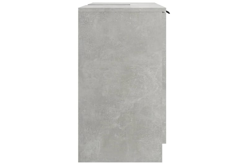beBasic Baderomsskap betonggrå 64,5x33,5x59 cm konstruert tre - GrÃ¥ - Hus & oppussing - Kjøkken & bad - Baderom - Baderomsmøbler & baderomsinnredning - Baderomsskap