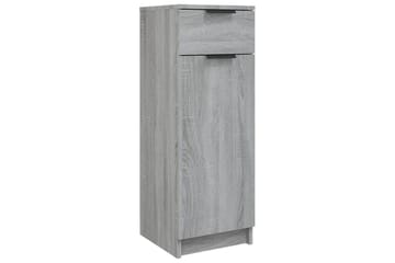 beBasic Baderomsskap grå sonoma 32x34x90 cm konstruert tre - GrÃ¥ - Hus & oppussing - Kjøkken & bad - Baderom - Baderomsmøbler & baderomsinnredning - Veggskap & høyskap