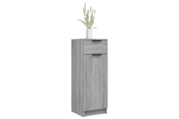 beBasic Baderomsskap grå sonoma 32x34x90 cm konstruert tre - GrÃ¥ - Hus & oppussing - Kjøkken & bad - Baderom - Baderomsmøbler & baderomsinnredning - Veggskap & høyskap