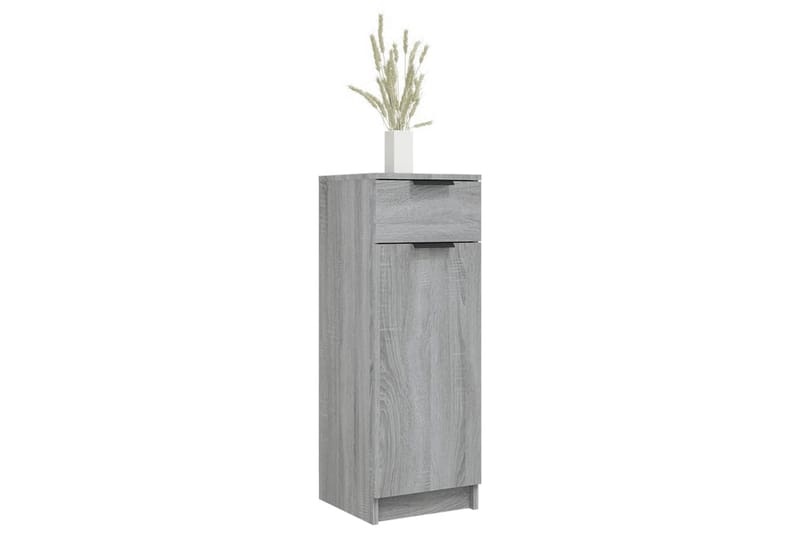 beBasic Baderomsskap grå sonoma 32x34x90 cm konstruert tre - GrÃ¥ - Hus & oppussing - Kjøkken & bad - Baderom - Baderomsmøbler & baderomsinnredning - Veggskap & høyskap