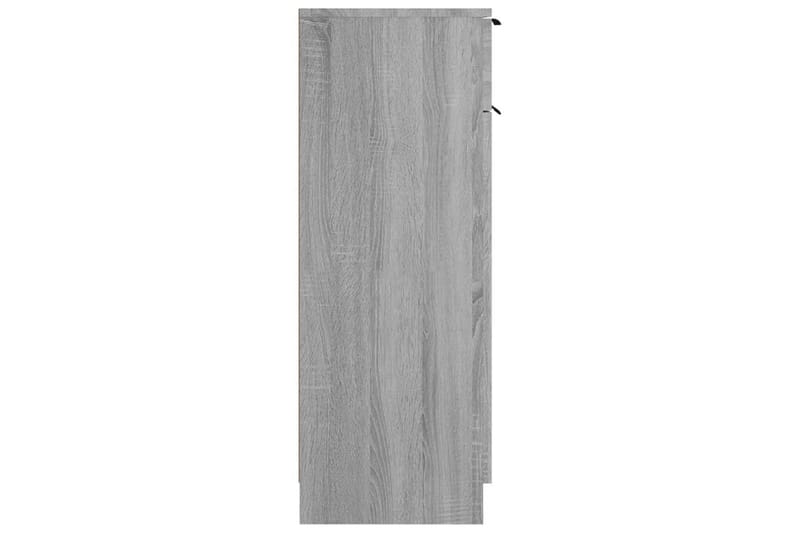 beBasic Baderomsskap grå sonoma 32x34x90 cm konstruert tre - GrÃ¥ - Hus & oppussing - Kjøkken & bad - Baderom - Baderomsmøbler & baderomsinnredning - Veggskap & høyskap