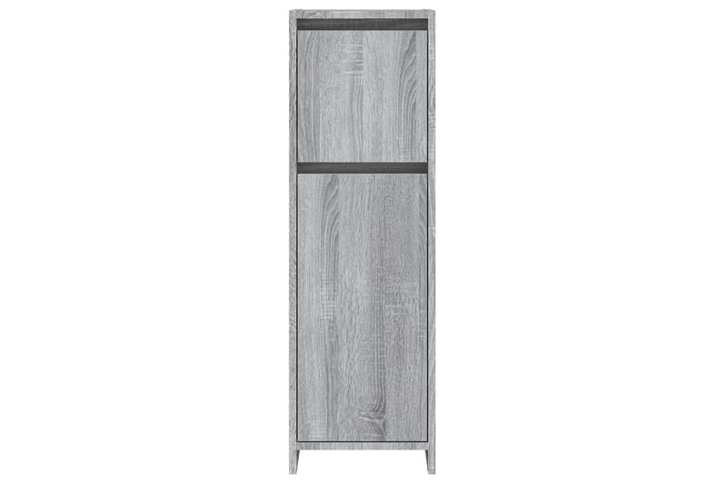 beBasic Baderomsskap grå sonoma eik 30x30x95 cm konstruert tre - GrÃ¥ - Hus & oppussing - Kjøkken & bad - Baderom - Baderomsmøbler & baderomsinnredning - Baderomsskap