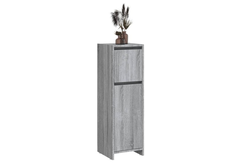beBasic Baderomsskap grå sonoma eik 30x30x95 cm konstruert tre - GrÃ¥ - Hus & oppussing - Kjøkken & bad - Baderom - Baderomsmøbler & baderomsinnredning - Baderomsskap