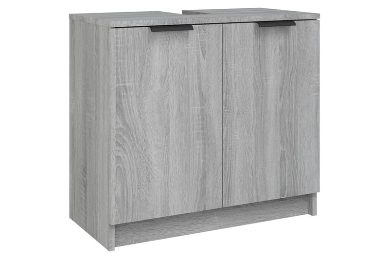 beBasic Baderomsskap grå sonoma eik 64,5x33,5x59 cm konstruert tre - GrÃ¥ - Hus & oppussing - Kjøkken & bad - Baderom - Baderomsmøbler & baderomsinnredning - Baderomsskap