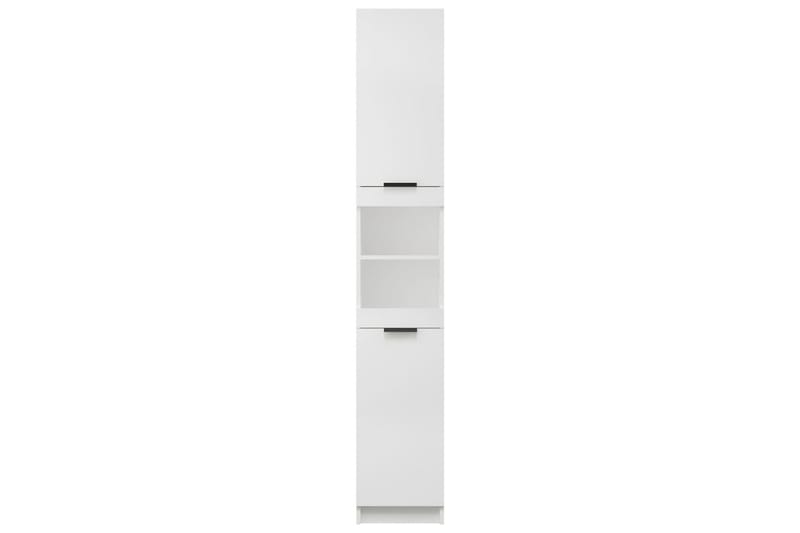 beBasic Baderomsskap hvit 32x34x188,5 cm konstruert tre - Hvit - Hus & oppussing - Kjøkken & bad - Baderom - Baderomsmøbler & baderomsinnredning - Veggskap & høyskap