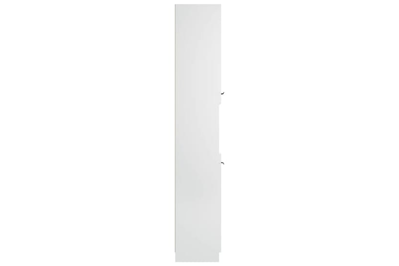 beBasic Baderomsskap hvit 32x34x188,5 cm konstruert tre - Hvit - Hus & oppussing - Kjøkken & bad - Baderom - Baderomsmøbler & baderomsinnredning - Veggskap & høyskap