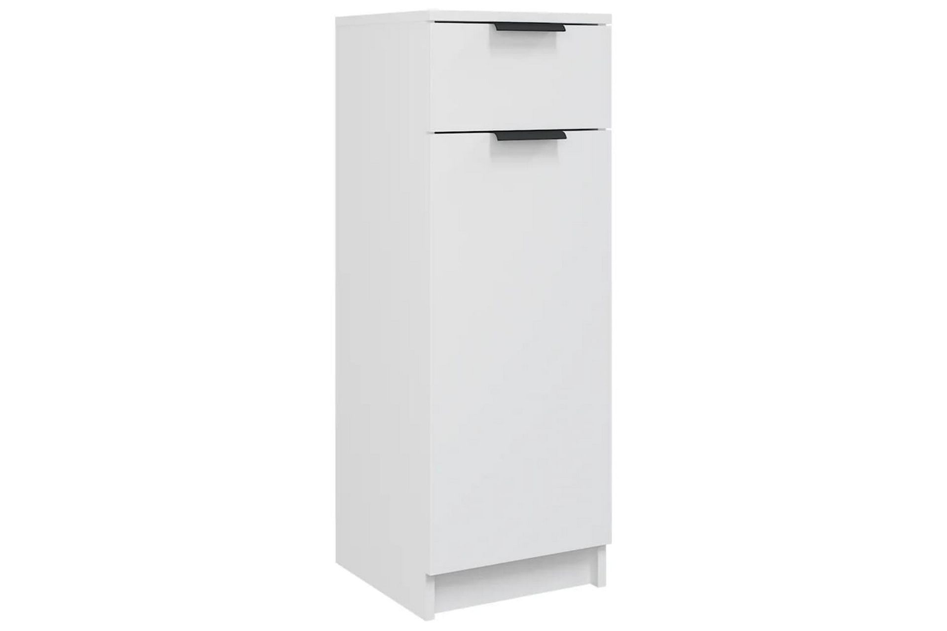 beBasic Baderomsskap hvit 32x34x90 cm konstruert tre - Hvit - Hus & oppussing - Kjøkken & bad - Baderom - Baderomsmøbler & baderomsinnredning - Baderomsskap