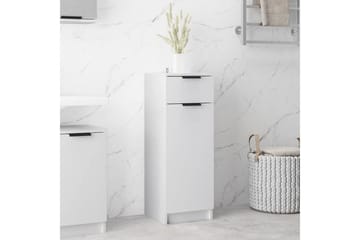 beBasic Baderomsskap hvit 32x34x90 cm konstruert tre - Hvit - Hus & oppussing - Kjøkken & bad - Baderom - Baderomsmøbler & baderomsinnredning - Baderomsskap