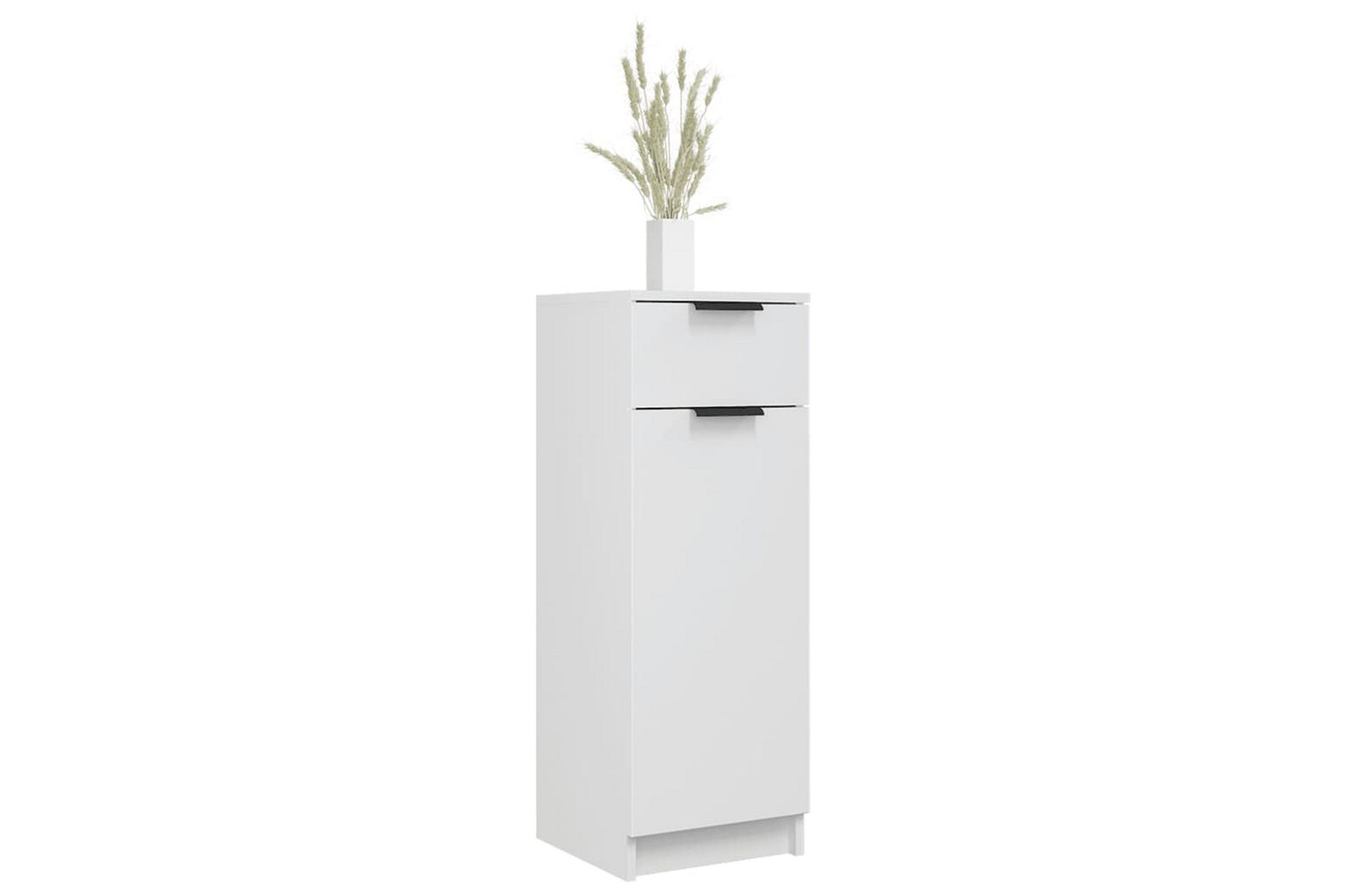 beBasic Baderomsskap hvit 32x34x90 cm konstruert tre - Hvit - Hus & oppussing - Kjøkken & bad - Baderom - Baderomsmøbler & baderomsinnredning - Baderomsskap