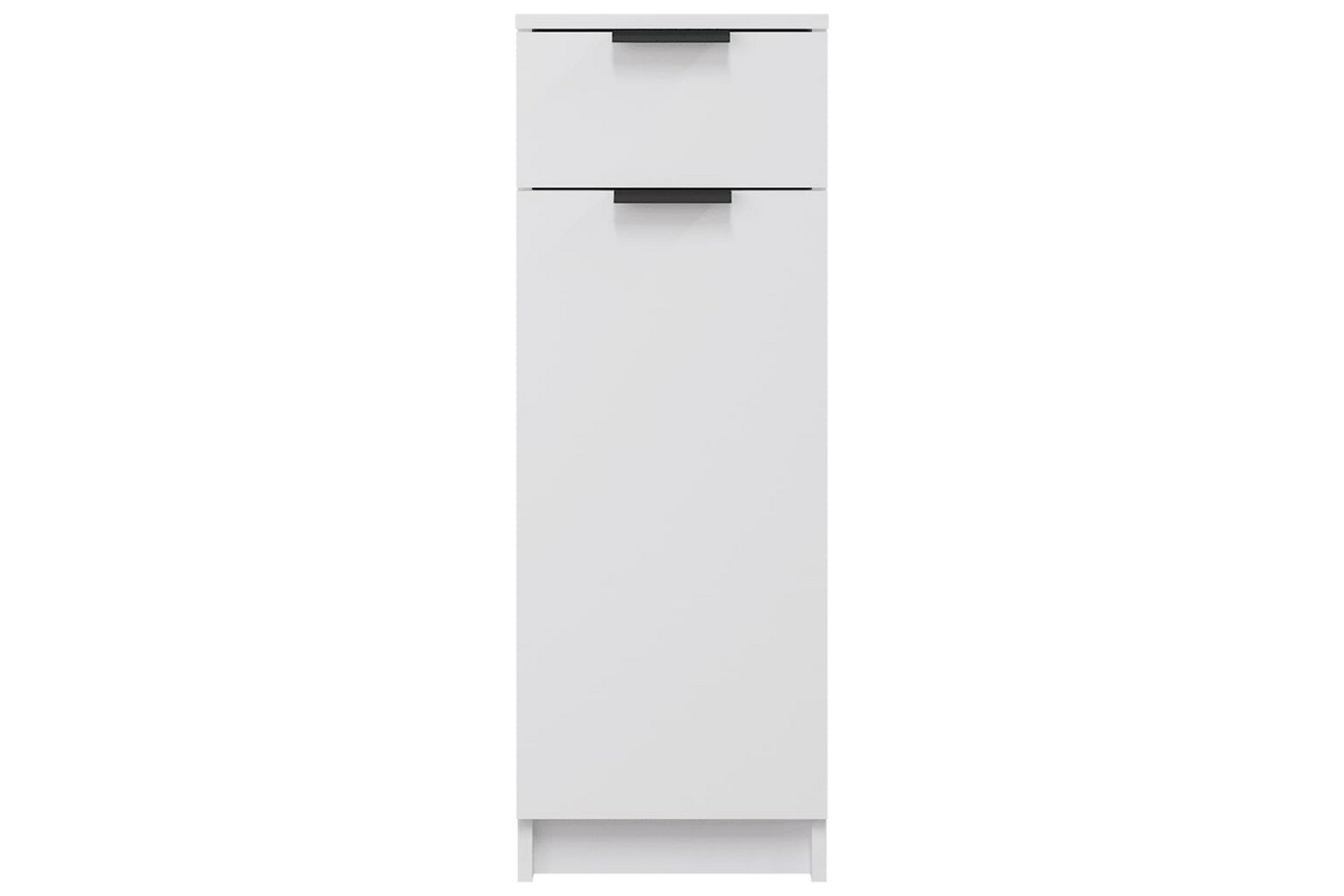 beBasic Baderomsskap hvit 32x34x90 cm konstruert tre - Hvit - Hus & oppussing - Kjøkken & bad - Baderom - Baderomsmøbler & baderomsinnredning - Baderomsskap