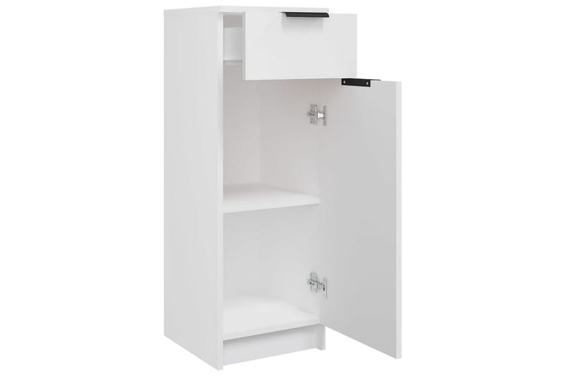 beBasic Baderomsskap hvit 32x34x90 cm konstruert tre - Hvit - Hus & oppussing - Kjøkken & bad - Baderom - Baderomsmøbler & baderomsinnredning - Baderomsskap